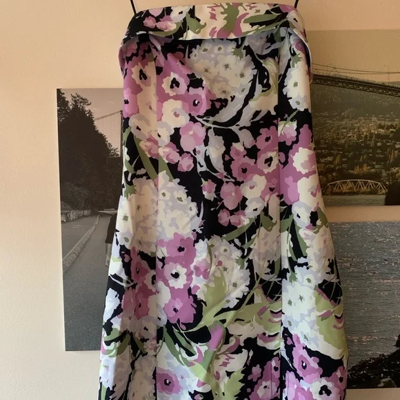 Floral Strapless Michelle Dynamite Dress - Picture 5 of 6